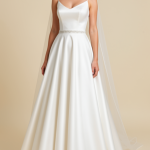 Classic A-Line Wedding Gown