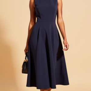 A-Line Midi Dress