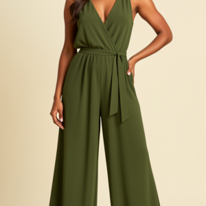 Olive Green Jumpsuit